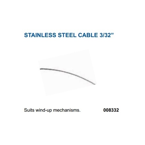 Stainless Steel Cable (per metre)