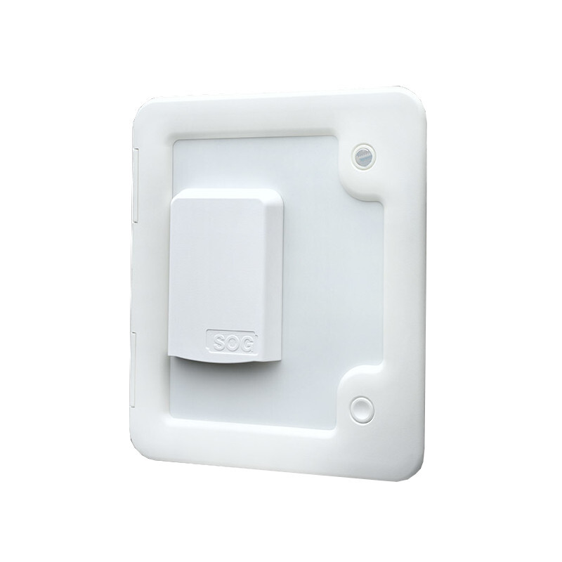 SOG Toilet Vent Kit Type H - side vent (White)