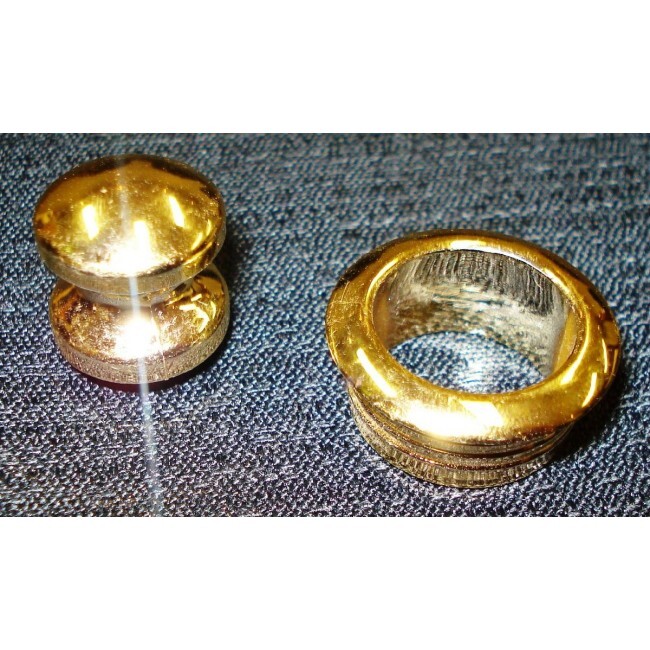 Rosette and Knob (Gold)