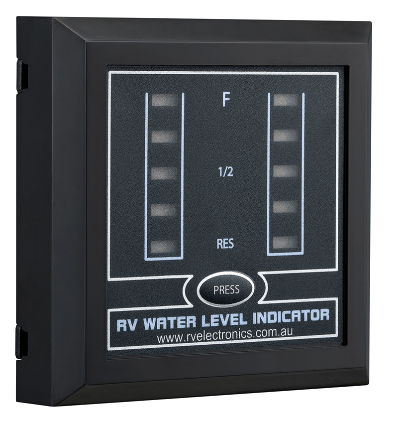 RV Electronics LED Dual Tank Water Indicator (Black)
