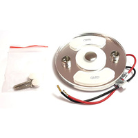 Small Round Euro Light, Dimable with Night Light
