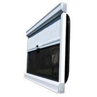Aussie Traveller Window EuroVision 300x500 White Frame