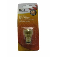 1 1/16" USA (NPT Thread) to Click On Adaptor (Brass)