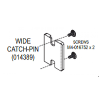 Camec 3-Point Door Lock Catch Pin