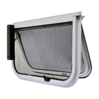 Camec Odyssey Single Wind Out Window (WOW) - 280mm H x 457mm W (White)