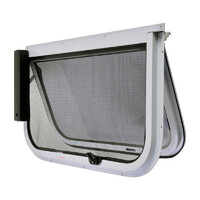 Camec Odyssey Single Wind Out Window (WOW) - 565mm H x 457mm W (White)