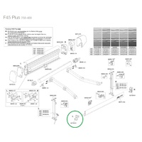 Fiamma F45 Plus Lead Bar Cap (Left)