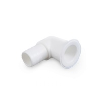 Waste Outlet 25mm Right-angled (White)