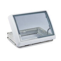 Dometic Seitz Midi Heki LED White Edge Dome (Push Bar)