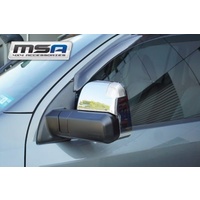 MSA 4×4 Towing Mirrors (Black): Ford Everest 2015 - Current > Electric - No Indicators