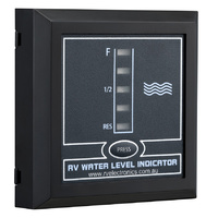 RV Electronics LED Single Tank Water Indicator (Black)