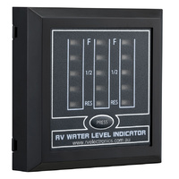 RV Electronics LED Triple Tank Water Indicator (Black)
