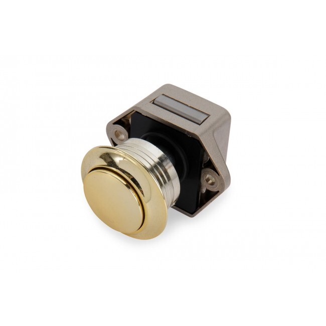 Push Button Knob 16mm-19mm (Brass)