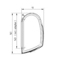 Thule Omnistor 4.5m Black Manual Awning (Minor Issue)