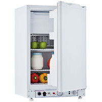 Bushman 100L Upright Fridge LPG / 240 / 12V - White