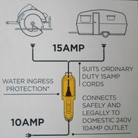 POD 15A to 10A Adapter