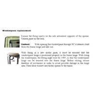 Maygood / Mobicool Tinted Window Blade – 500mm (W) x 350mm (H)