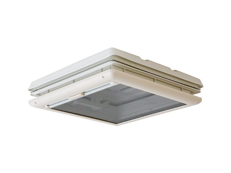 Fiamma Vent 50 with Blind - 500mm x 500mm (Crystal)