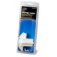 Carefree Travel Latch/Storage Lock (White)