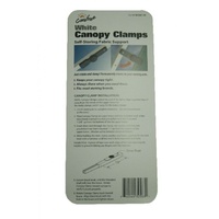 Carefree Canopy Clamps - suits Carefree Universal Hardware (White)