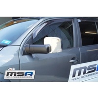 MSA 4×4 Towing Mirrors (Black): Ford Everest 2015 - Current > Electric - No Indicators