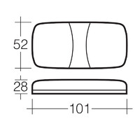 Narva Incandescent Trailer Marker Lights