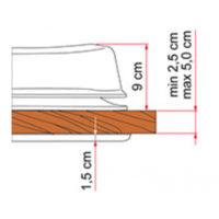 Fiamma Vent 28 - 280mm x 280mm (Crystal)