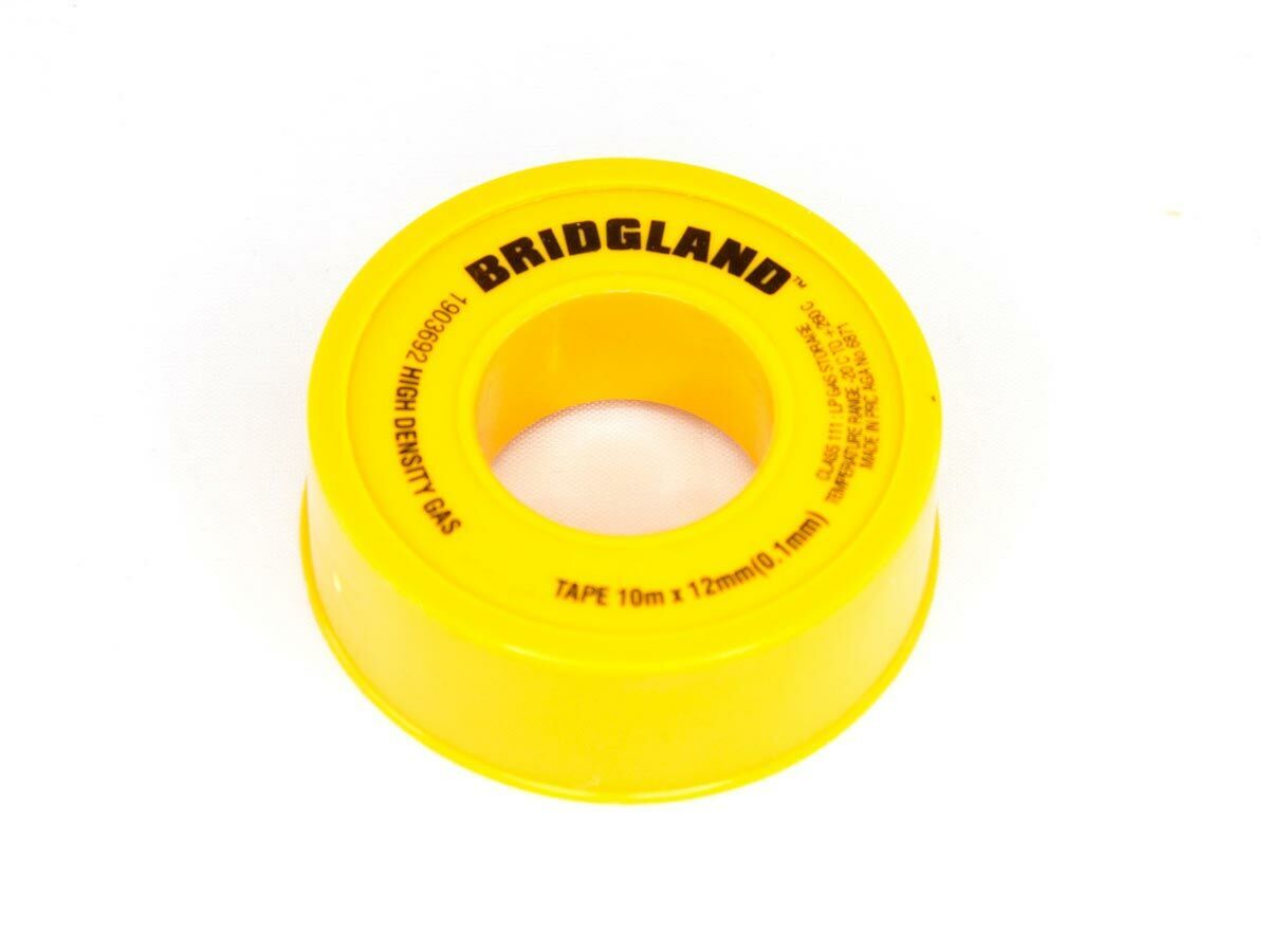 Bridgland Gas PTFE Tape 12mm x 10mtr