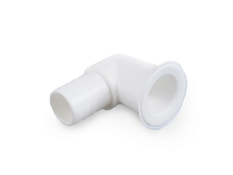 Waste Outlet 25mm 90 Degree (White)
