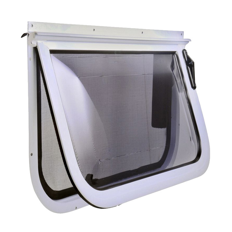 Camec Odyssey Single Wind Out Window (WOW) - 380mm H x 457mm W (White)