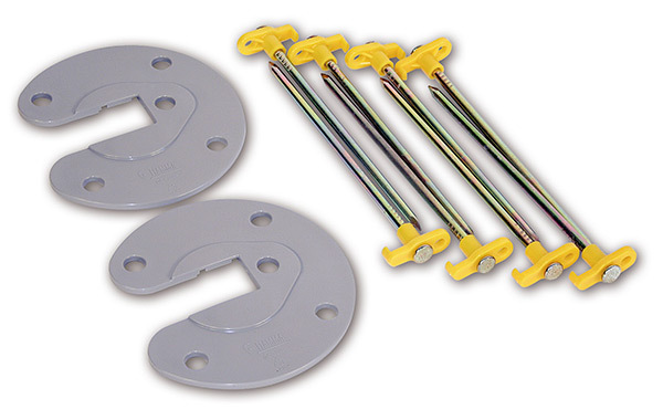 Fiamma Plate Kit with Pegs