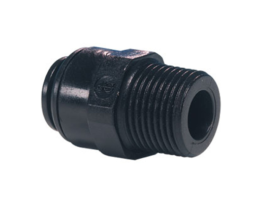 John Guest Straight 12mm Pipe To 1/2" Male BSP