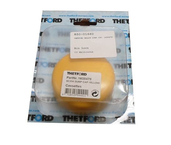 Thetford C2 / C200 Cassette Toilet Yellow Dump Cap