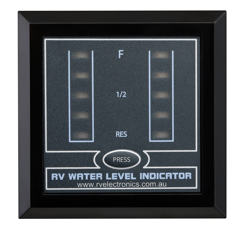 RV Electronics LED Dual Tank Water Indicator (Black)