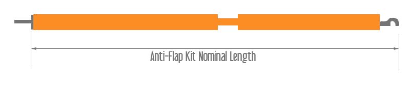 Anti-Flap Kit Nominal Length