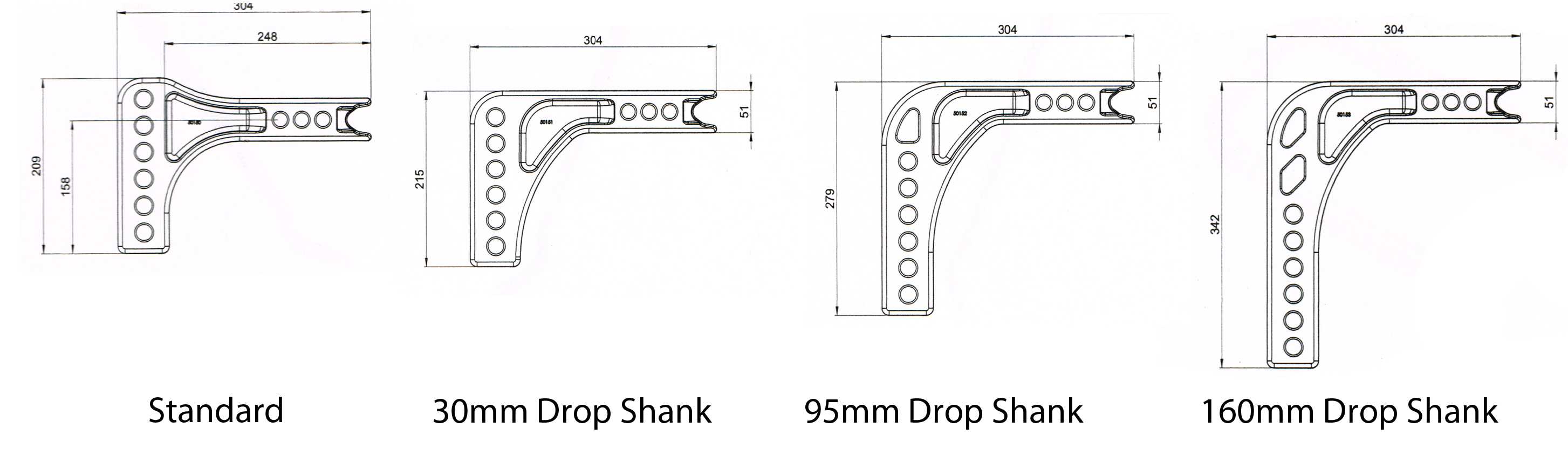 Hayman Reese Shank Height Comparison