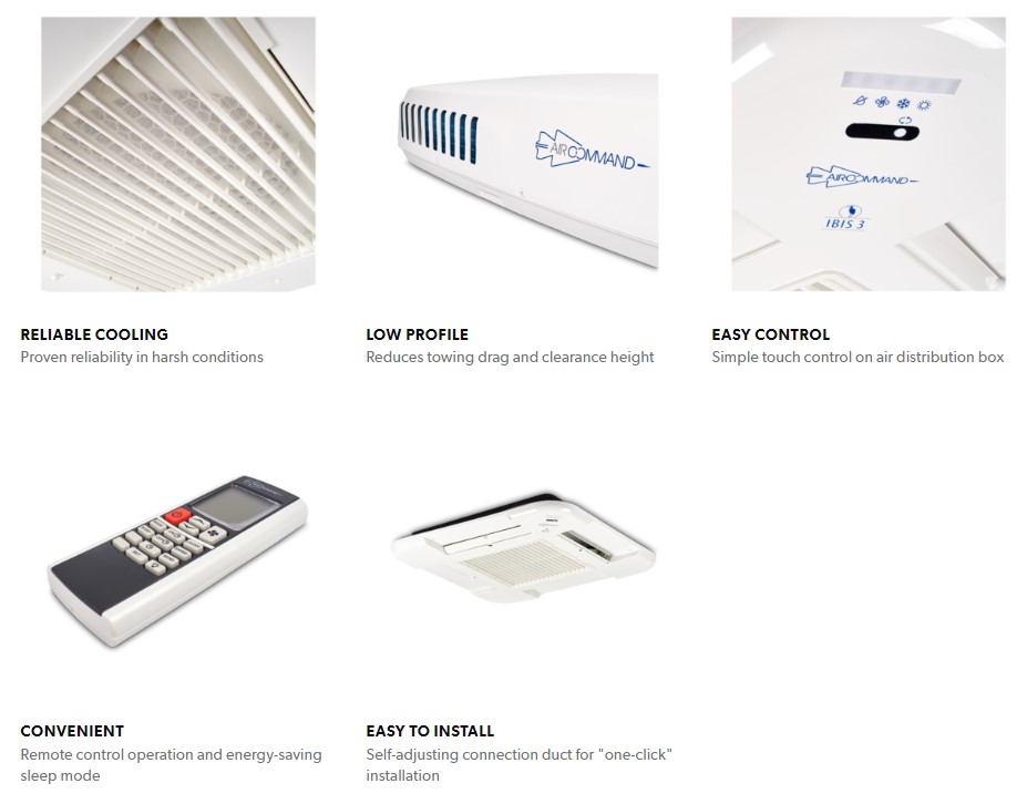 Ibis MK 3 3.2Kw Low Profile Reverse Cycle Roof Top Air