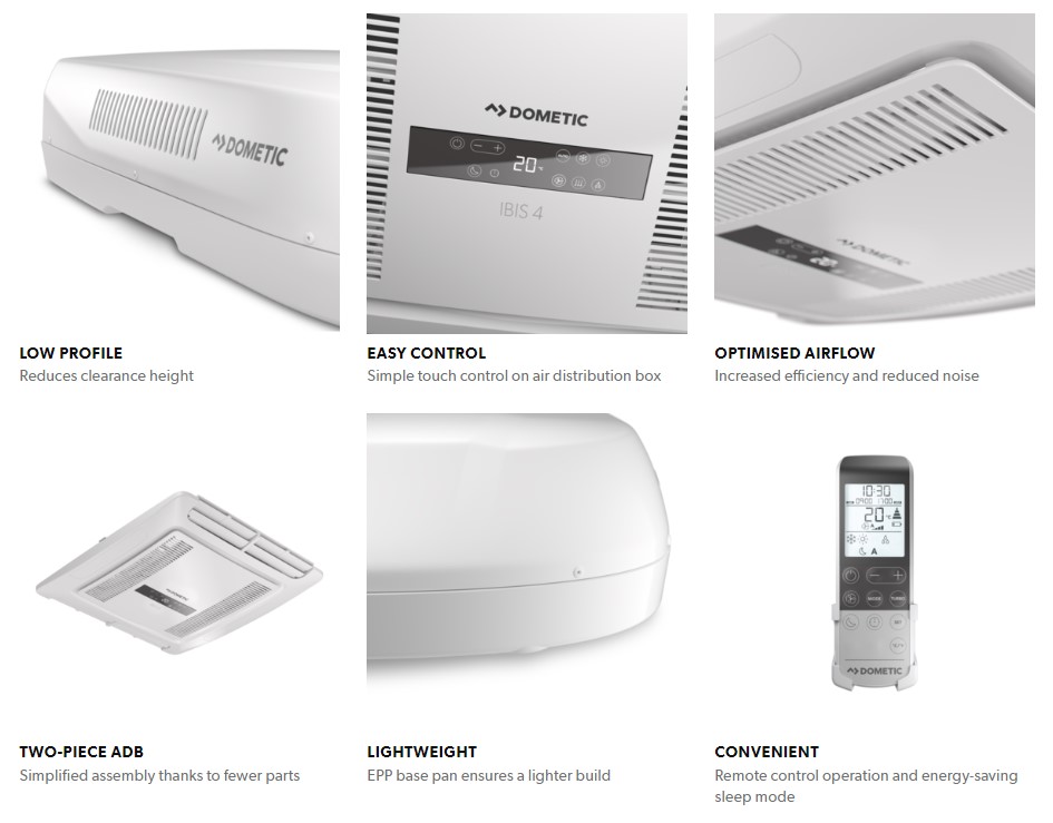 Features of the Dometic Ibis 4