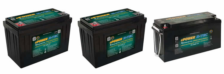 ePower B-Tec Lithium Batteries