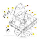 Spare Parts Diagram: MaxxFan Deluxe - Vent Frame Assembly