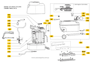  CTS-4110 / CTS-3110 Cassette Toilet