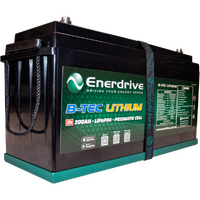 200Ah Lithium + RedArc BMS + 160W Solar 12v Off Grid Pack