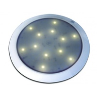 LED Exterior / Interior White 12v Dome Lamp White LED's 196mm