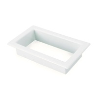 Scupper Vent Internal Frame Small (White PVC)
