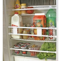 Double Fridge/Cupboard Bars (White)