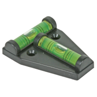 Camco Plastic 2-Way Tee Bubble Spirit Level