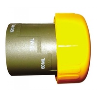 Waste Holding Tank Cap and Measuring Cup (Yellow)