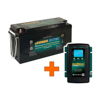 Kit 1: B-Tec 200Ah Lithium Battery + 12V 40A DC2DC+ Battery Charger