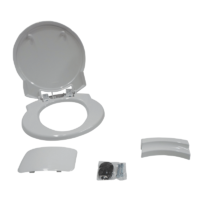 Thetford C250 / C260 / C263 Toilet Seat and Cover