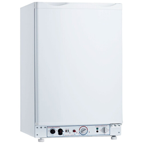 Bushman 100L Upright Fridge LPG / 240 / 12V - White